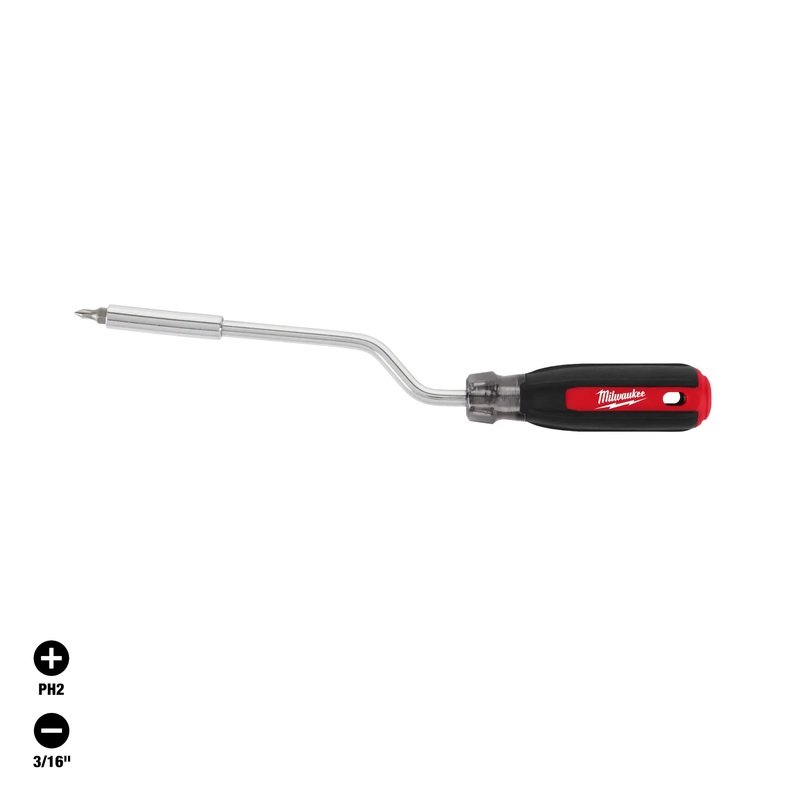 MILWAUKEE 2-IN-1 Rotating Multi-Bit Screwdriver