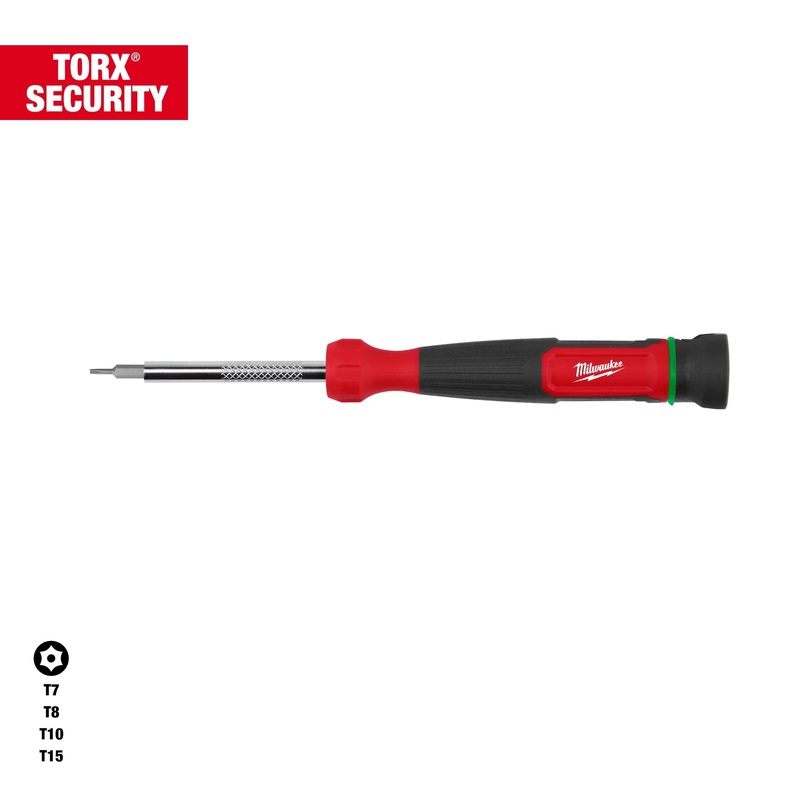 MILWAUKEE 4-IN-1 TORX Security Precision Multi-Bit Screwdriver