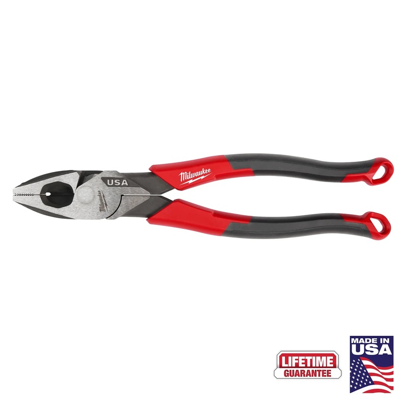 MILWAUKEE 9" Comfort Grip Linemans Pliers