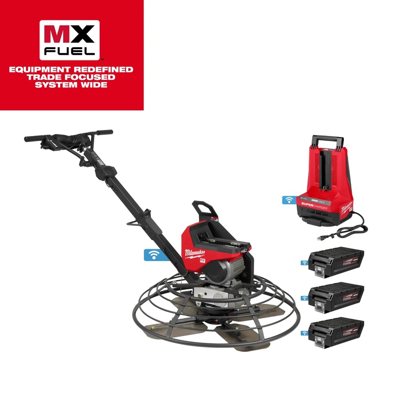 MILWAUKEE MX FUEL 36" Walk-Behind Trowel Kit