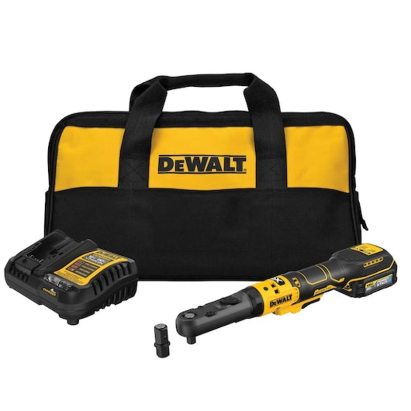 DEWALT 20V MAX* XR 3/8" & 1/2" Sealed Head Ratchet Kit