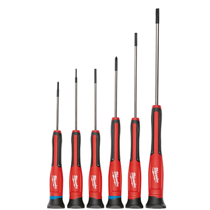 MILWAUKEE 6 PC. Precision Screwdriver Set w/ Case