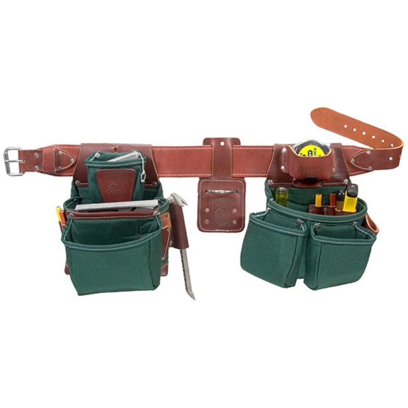 OCCIDENTAL LEATHER OxyLights Framer Tool Belt Package w/ Double Outer Bags