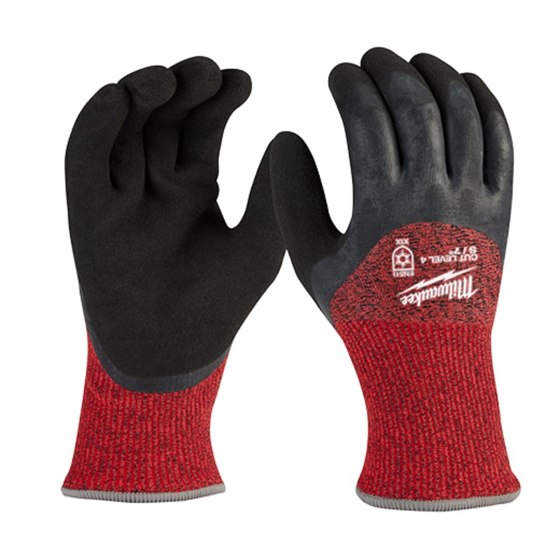 MILWAUKEE Cut Level 4 Winter Dipped Gloves