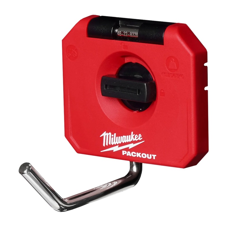 MILWAUKEE PACKOUT 4" Single Straight Hook