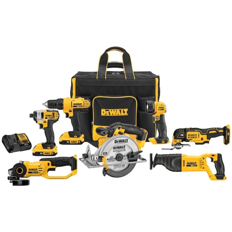 DEWALT 20V MAX* 7-Tool Combo Kit