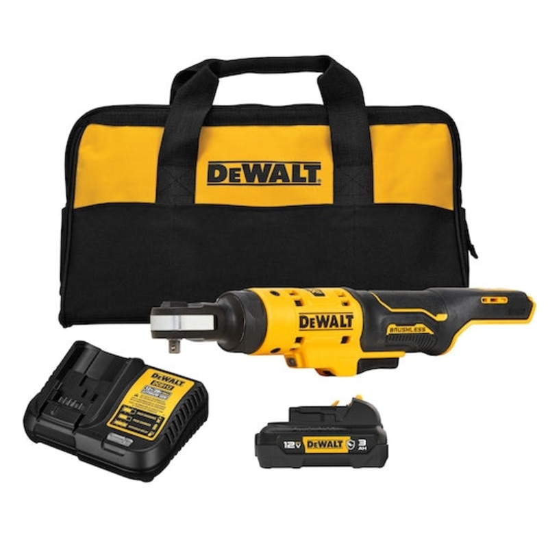 DEWALT 12V MAX* XTREME 1/4" Ratchet Kit