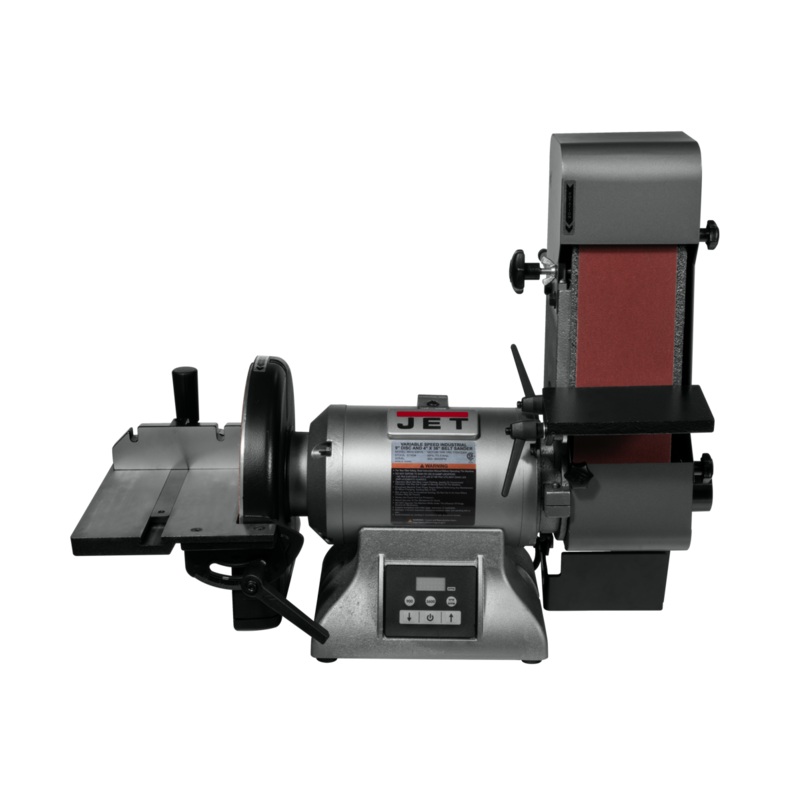 JET IBDG-436VS Variable Speed Industrial 4" X 36" Belt & 9" Disc Grinder