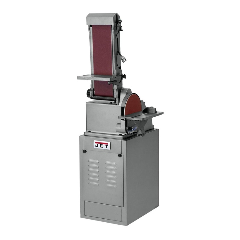 JET J-4210K, 6" X 48" Belt & 10" Disc Sander, 1 HP, 1Ph 115/230V