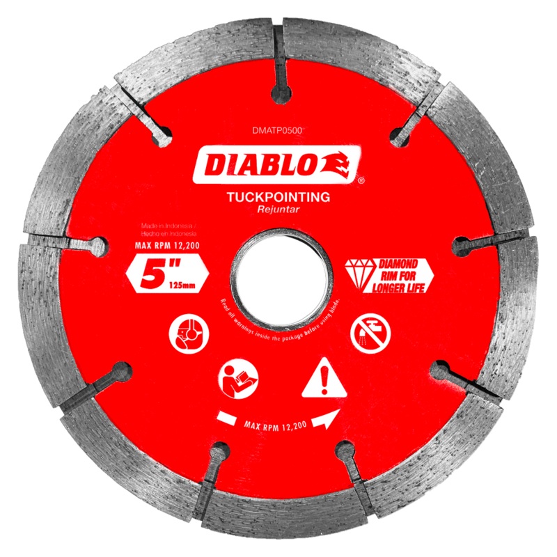 DIABLO 5" Diamond Tuck Point Blade For Masonry
