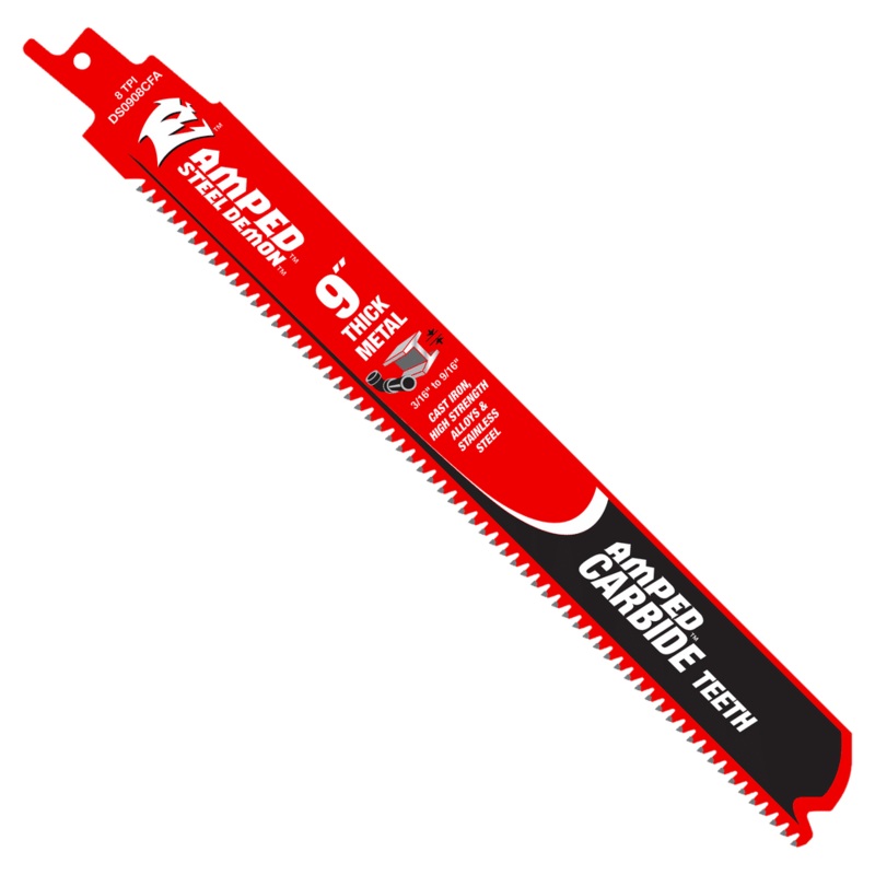 DIABLO 9" Steel Demon Amped Carbide Blades For Thick Metal Cutting