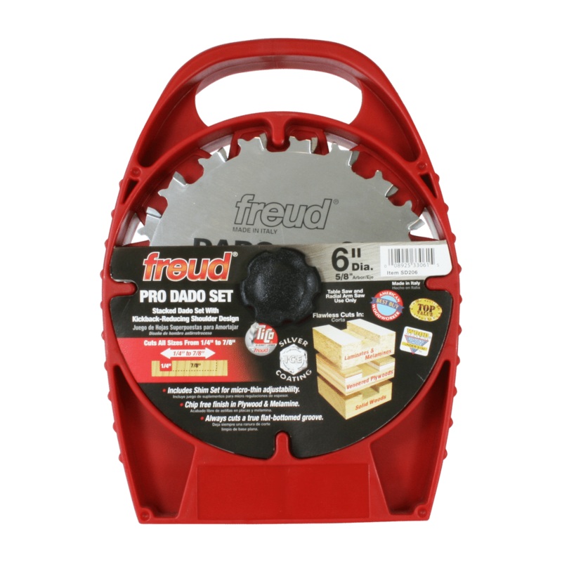 FREUD 6" Pro Dado Set