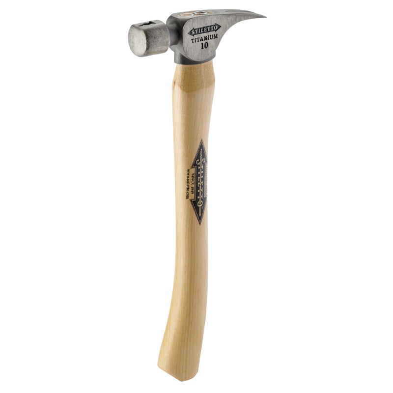 STILETTO 10oz Smooth/Curved Hickory Hammer