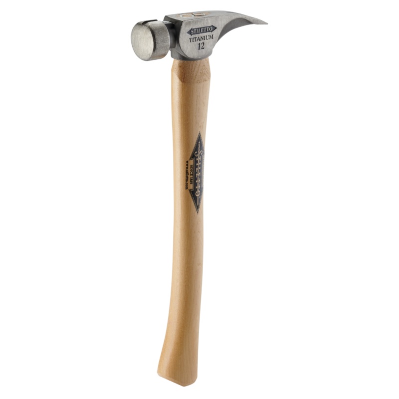 STILETTO 12oz Smooth/Curved Hickory Hammer