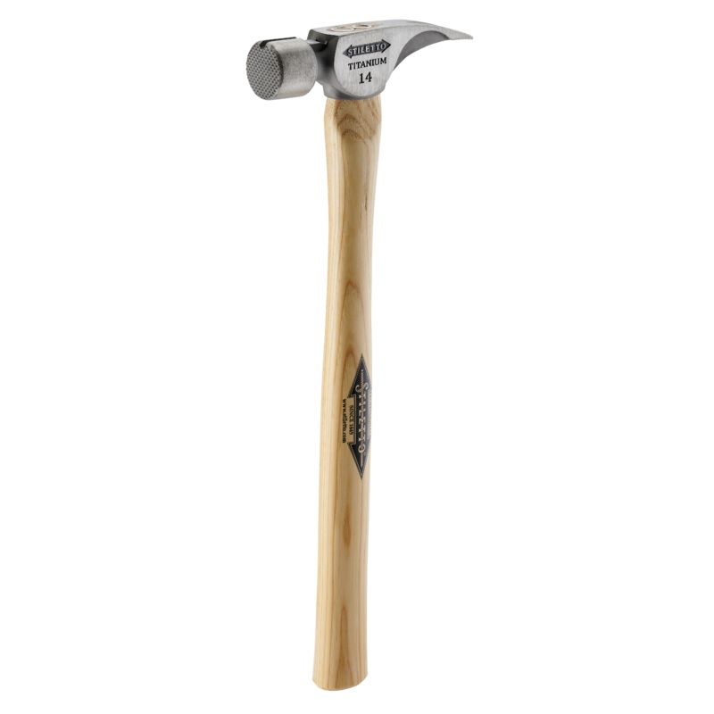 STILETTO 14oz Milled/Straight Hickory Hammer