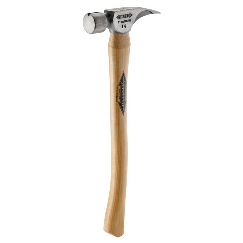 STILETTO 14oz Smooth/Curved Hickory Hammer