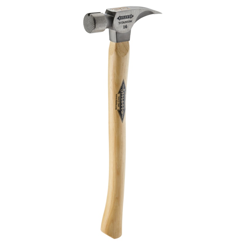 STILETTO 16oz Milled/Curved Hickory Hammer