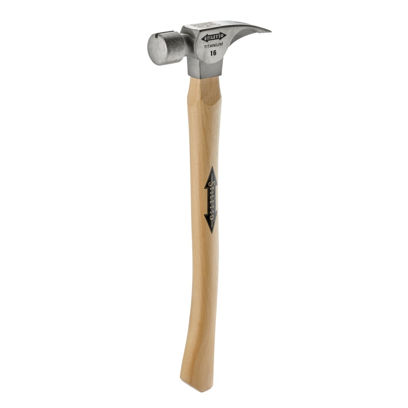 STILETTO 16oz Smooth/Curved Hickory Hammer
