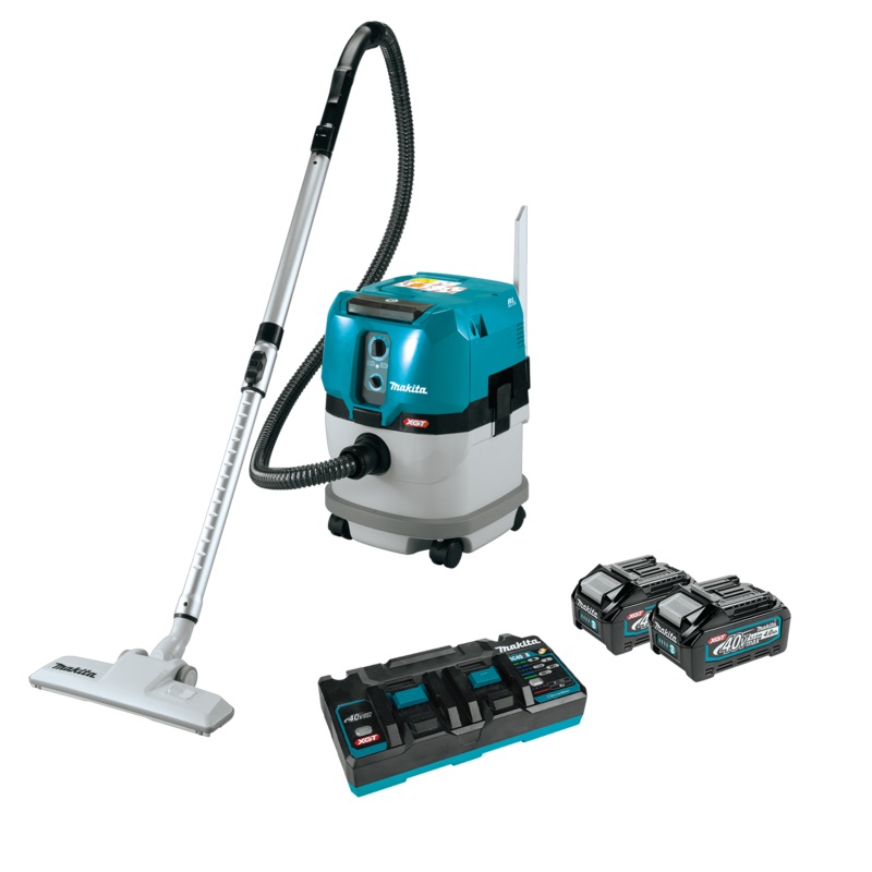 MAKITA 40V MAX XGT 4 Gallon Wet/Dry Dust Extractor/Vacuum Kit