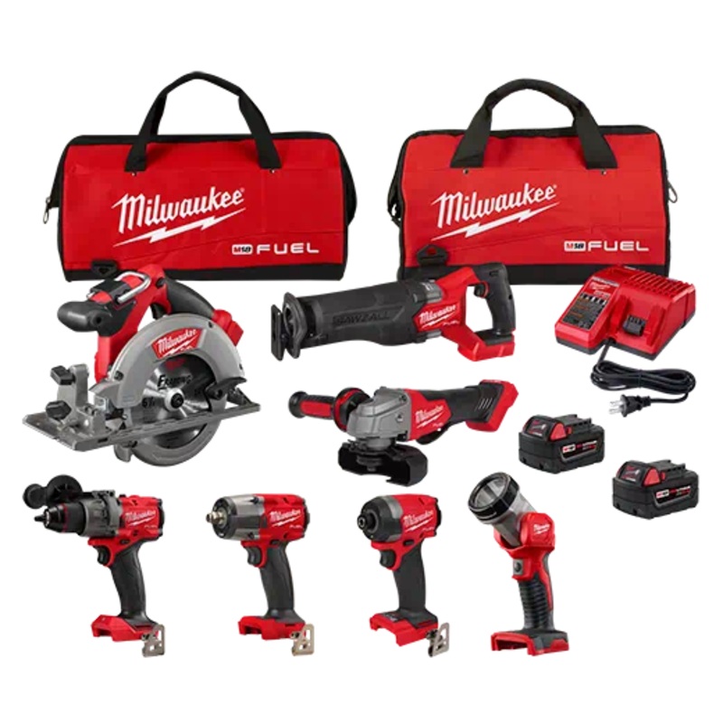 MILWAUKEE M18 FUEL 7 Tool Combo Kit