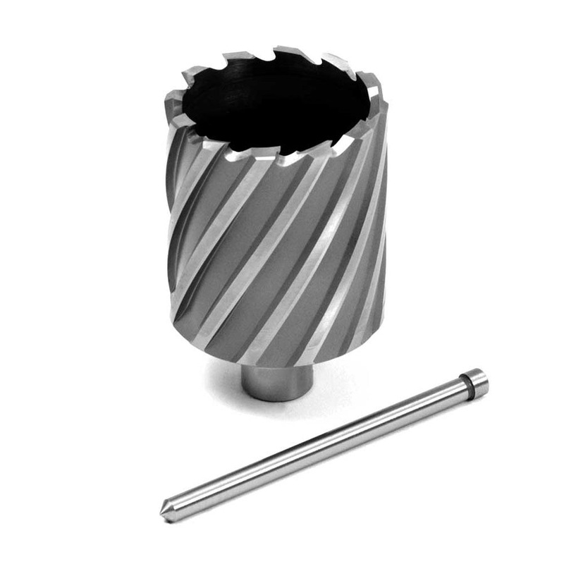 EVOLUTION 1-13/16" Width X 2" Depth Annular HSS Cutter w/ 3/4" Weldon Shank & Pilot Pin Included
