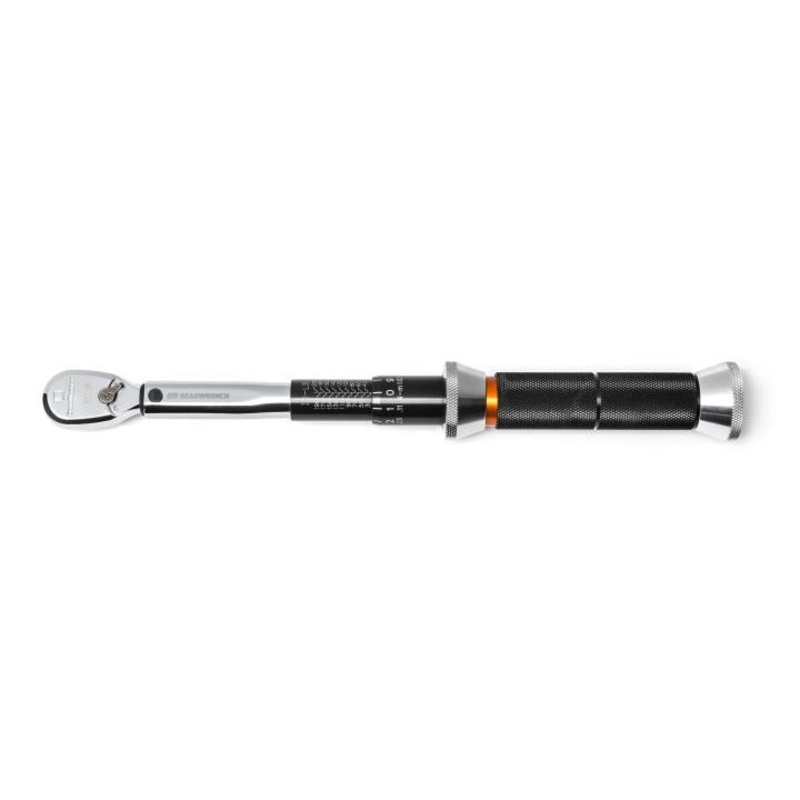 GEARWRENCH 1/4" Drive 120XP Micrometer Torque Wrench 30-200 in/lbs