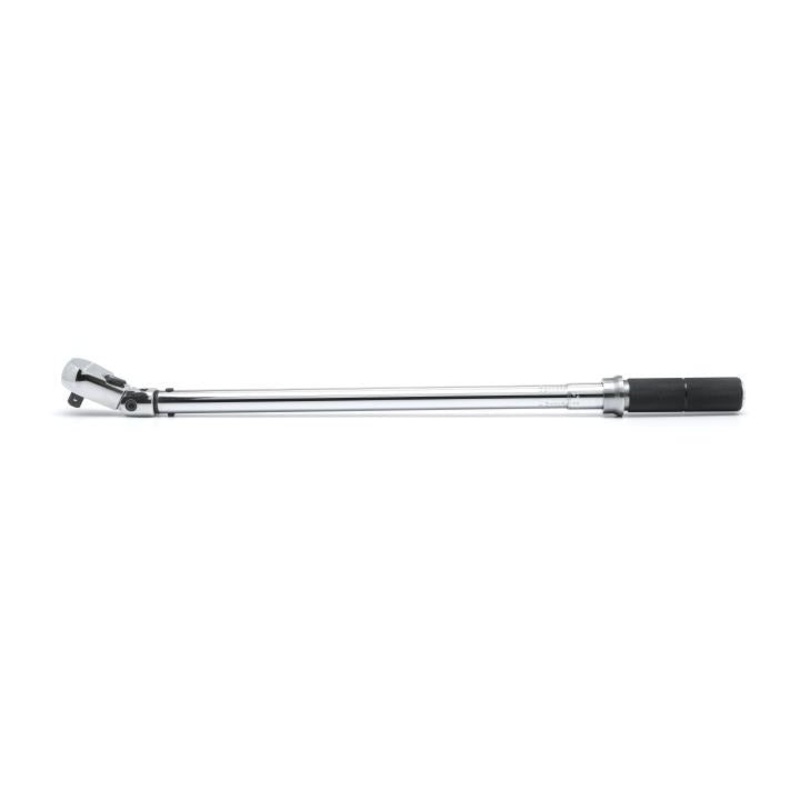 GEARWRENCH 3/8" Drive Flex Head Micrometer Torque Wrench 5-75 ft/lbs