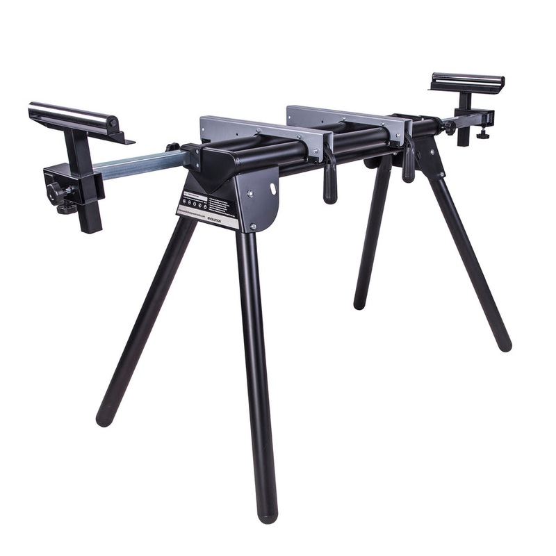 EVOLUTION Universal Miter Saw Stand w/ Telescopic Arms & Folding Legs