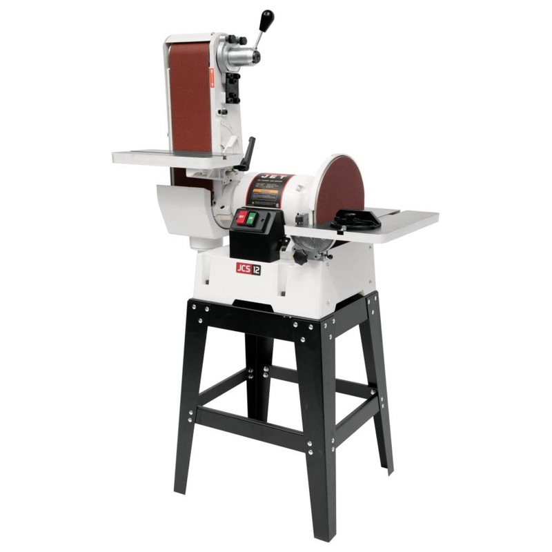 JET 6" X 48" Belt / 12" Disc Sander w/ Open Stand