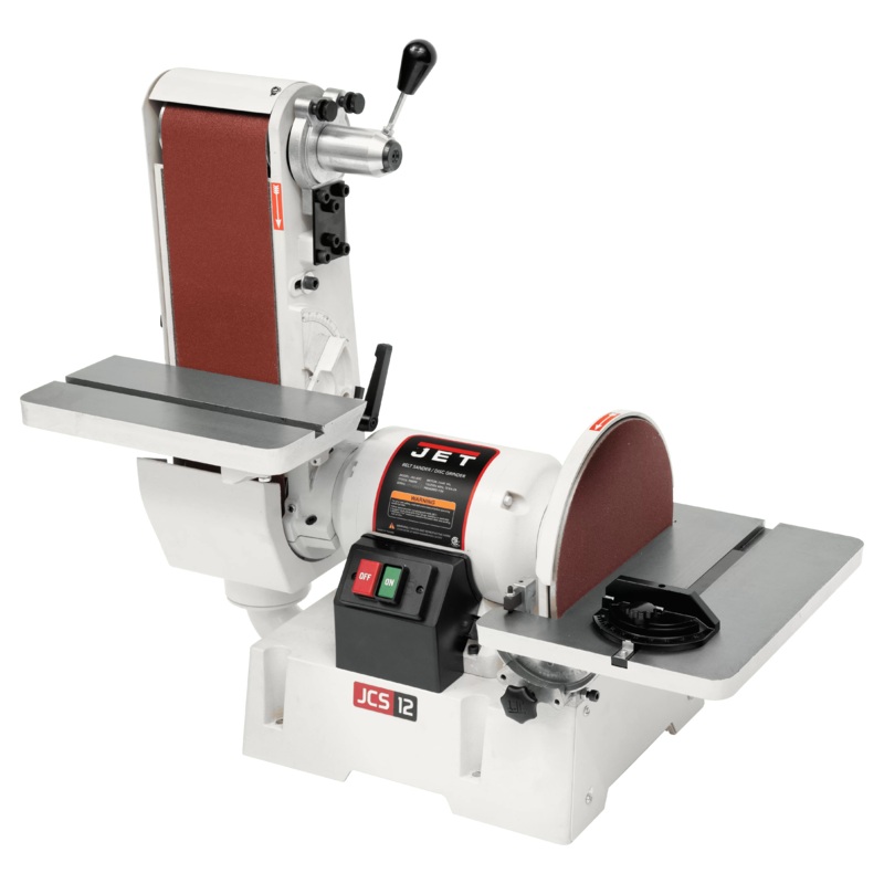 JET Bench Top 6" X 48" Belt / 12" Disc Sander