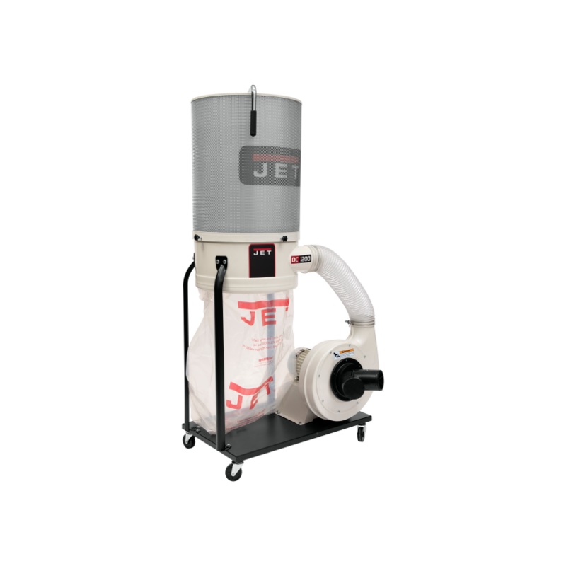 JET DC-1200VX-CK3 Dust Collector, 2-Micron Canister Filter, 2 HP, 3Ph 230/460V