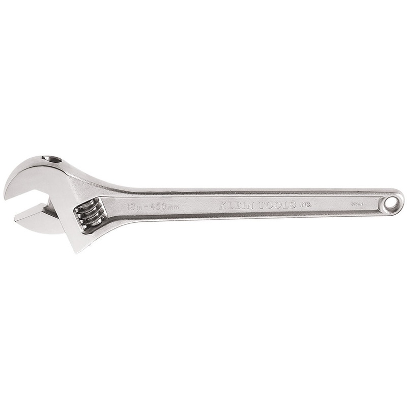 KLEIN TOOLS Adjustable Wrench Standard Capacity, 24-Inch