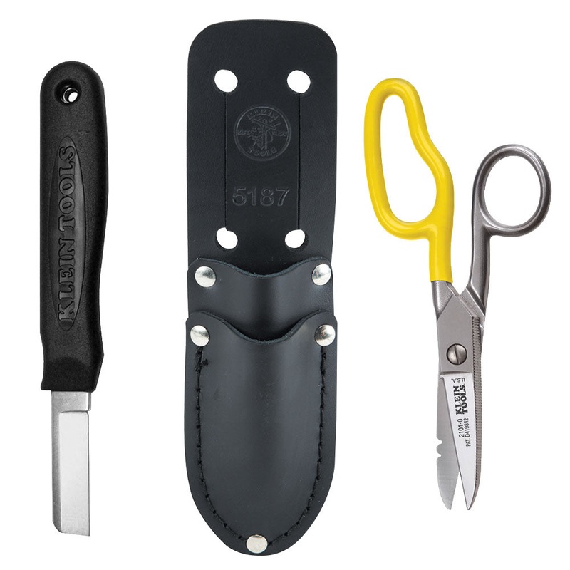 KLEIN TOOLS Cable Splicer's Kit with Free-Fall Snip