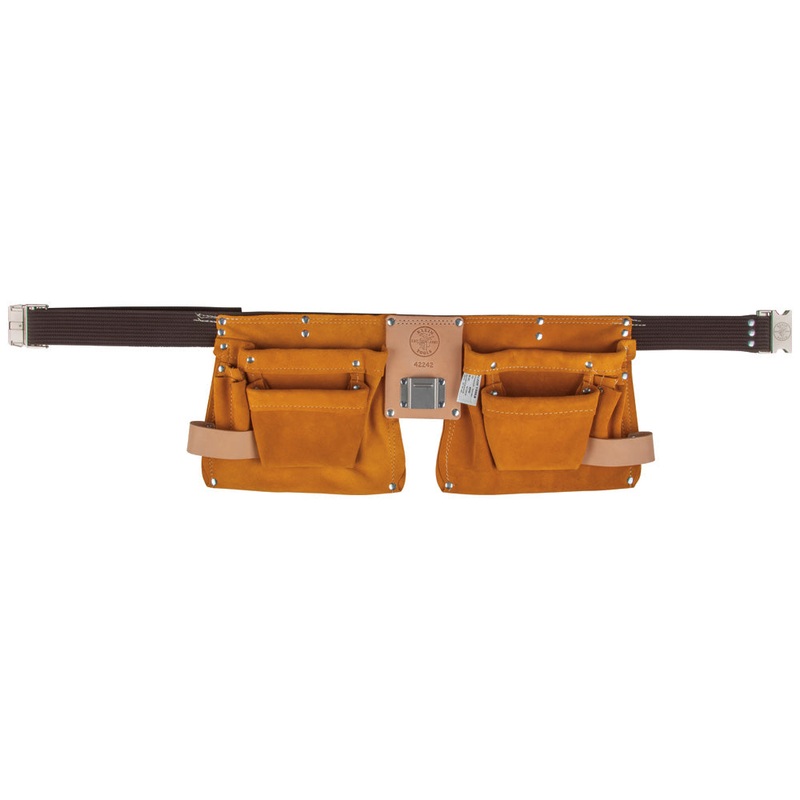 KLEIN TOOLS One-Piece Nail/Screw & Tool Pouch Apron