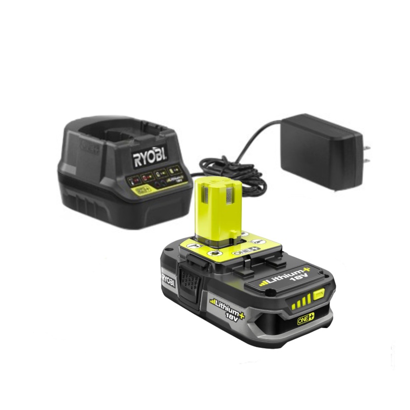 18-Volt ONE+ Lithium-Ion 1.5 Ah Battery and Charger Kit - Factory Reconditioned