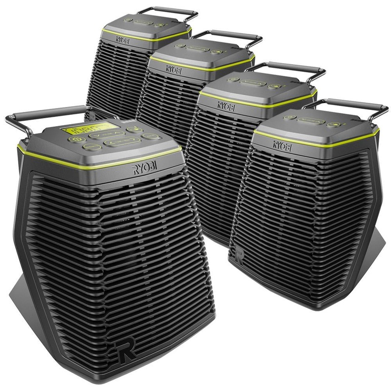 18-Volt ONE+ Score Speaker Set with (1) Primary Speaker and (4) Bonus Speakers - Factory Reconditioned