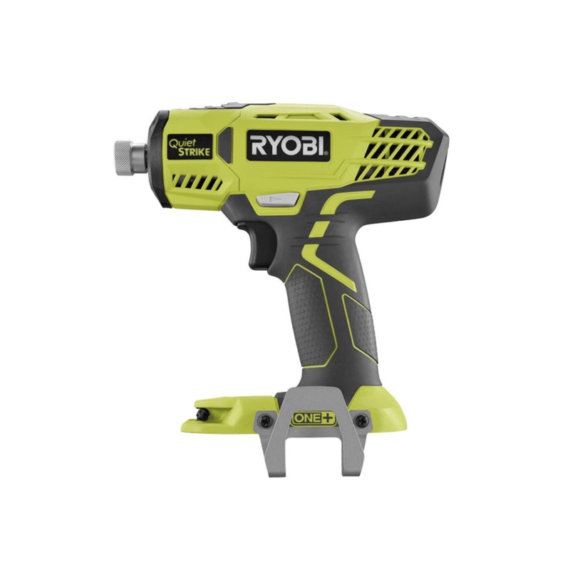CLEARANCE 18-Volt ONE+ Cordless 1/4 in. Hex QuietSTRIKE Pulse Driver (Tool-Only) with Belt Clip
