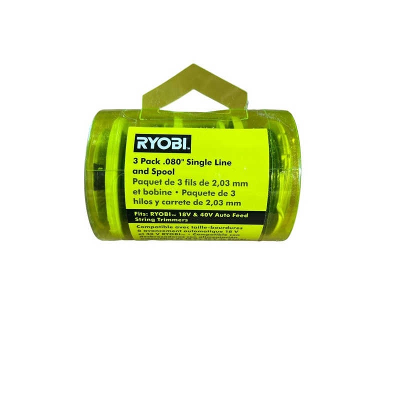 Replacement ONE+ 0.080 in. Auto Feed Line Spools (3-Pack)