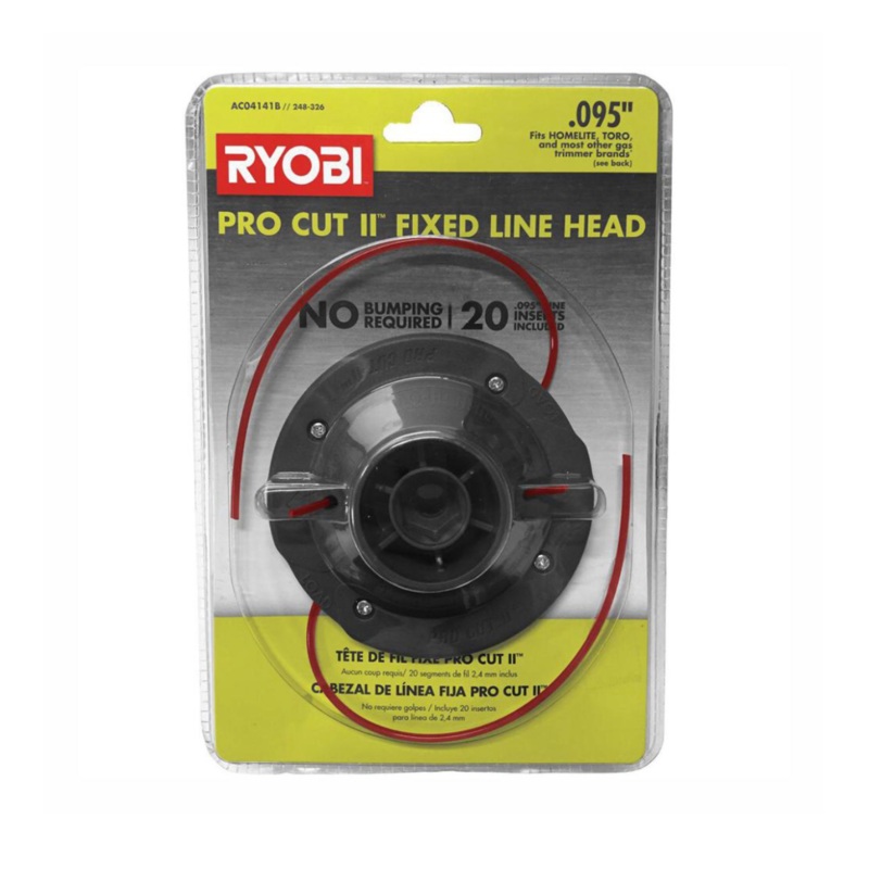 RYOBI Universal Pro Cut ll 0.095 in. Fixed Line String Head