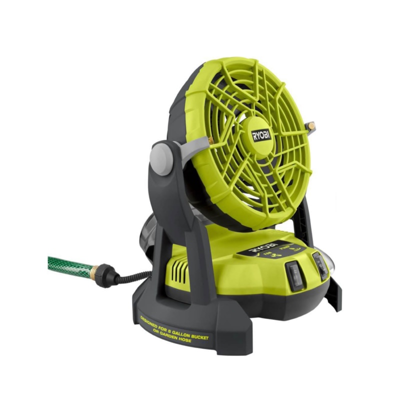 18-Volt ONE+ Bucket Top Misting Fan
