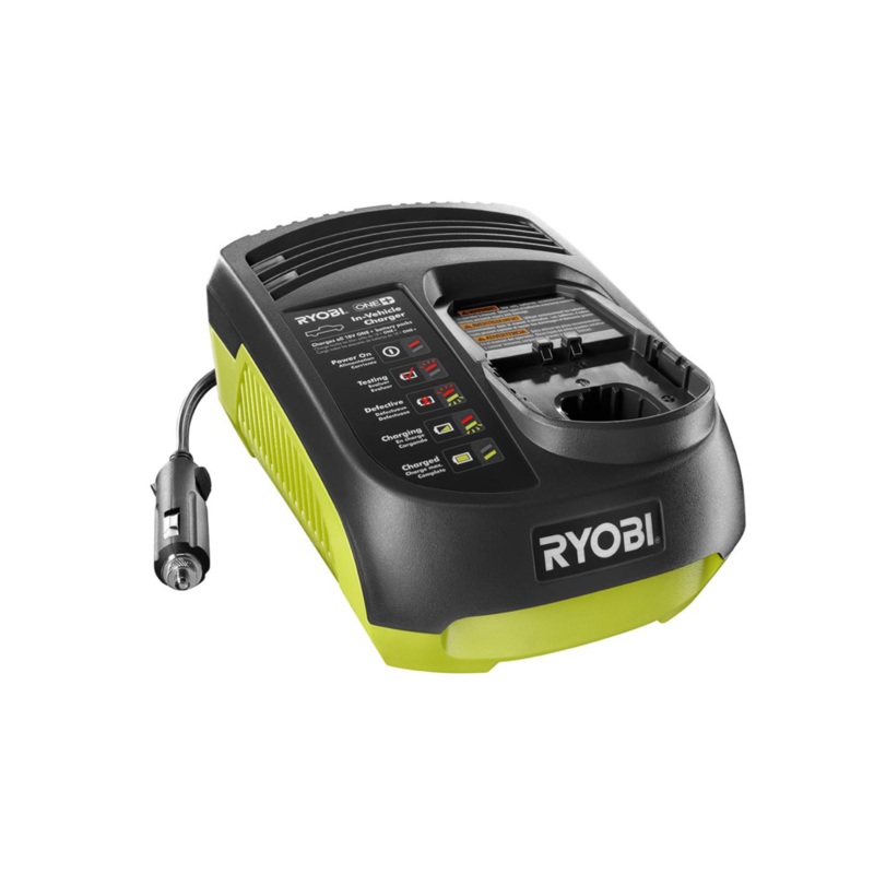 18-Volt ONE+ In-Vehicle Dual Chemistry Charger for use with 12V DC Outlet