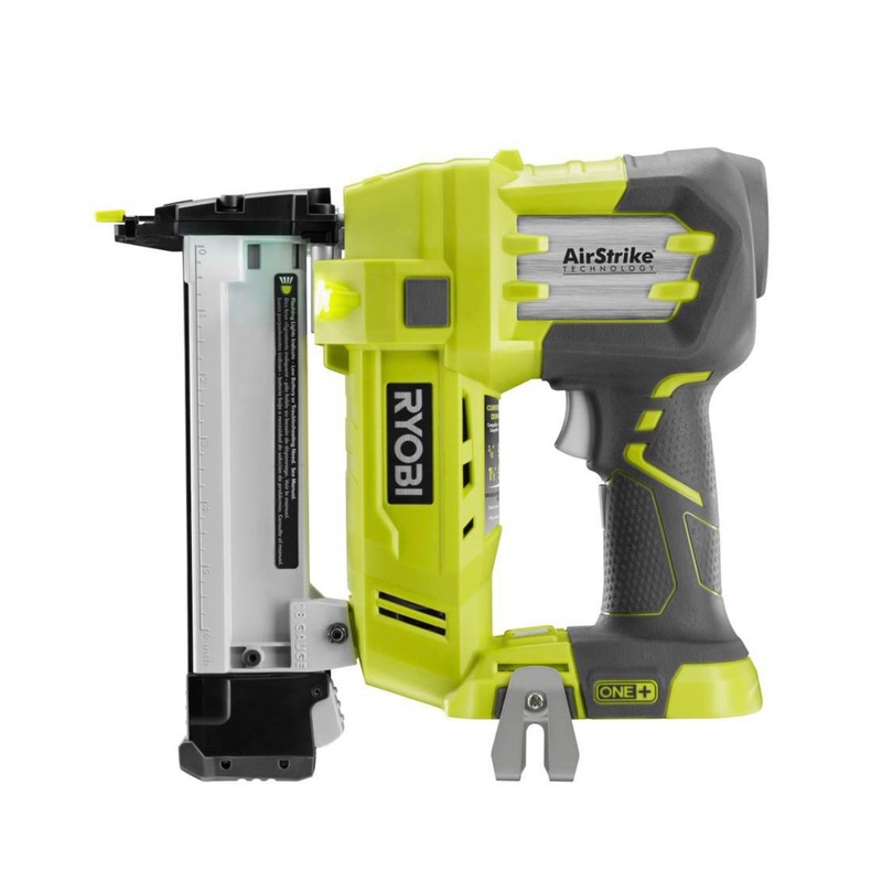 18-Volt ONE+ Lithium-Ion AirStrike 18-Gauge Cordless Narrow Crown Stapler