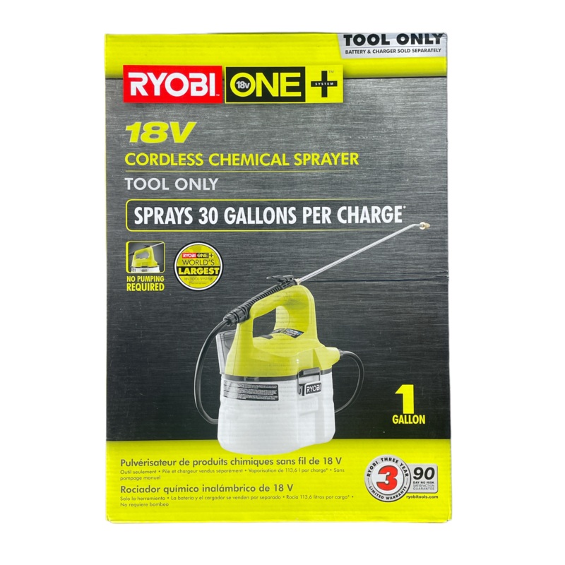 ONE+ 18-Volt Lithium-Ion Cordless Chemical Sprayer (Tool Only)