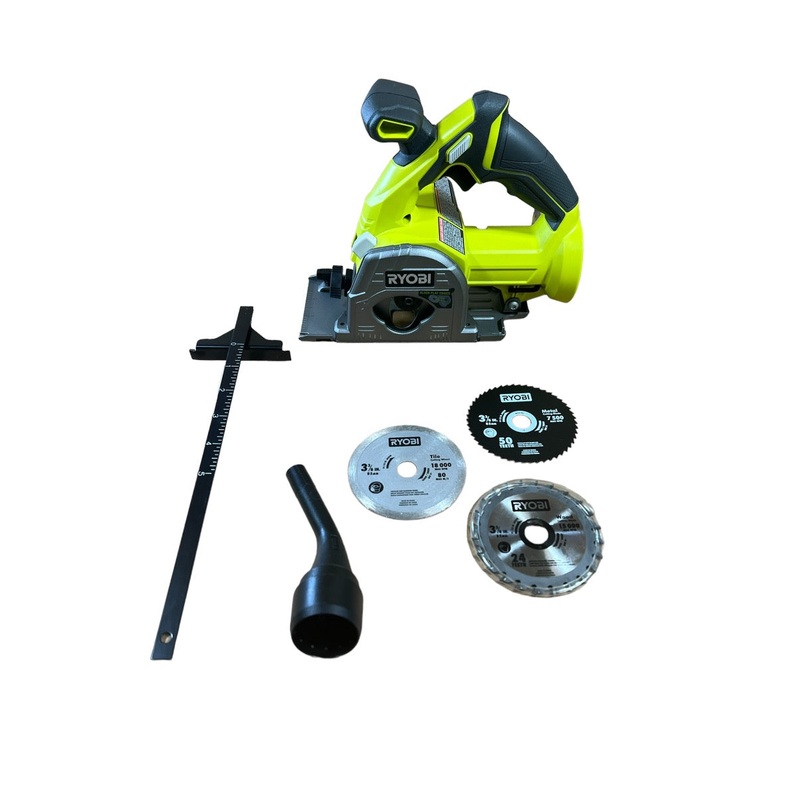 ONE+ 18V Cordless 3-3/8 in. Multi-Material Plunge Saw (Tool Only) - Factory Reconditioned
