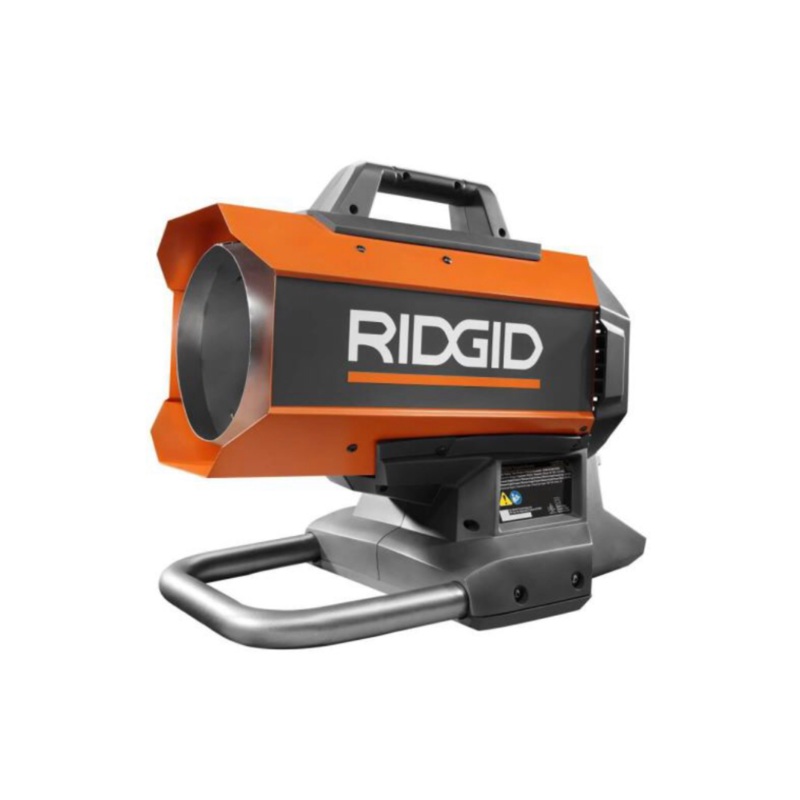 RIDGID 18-Volt 60K BTU Hybrid Forced Air Propane Portable Heater