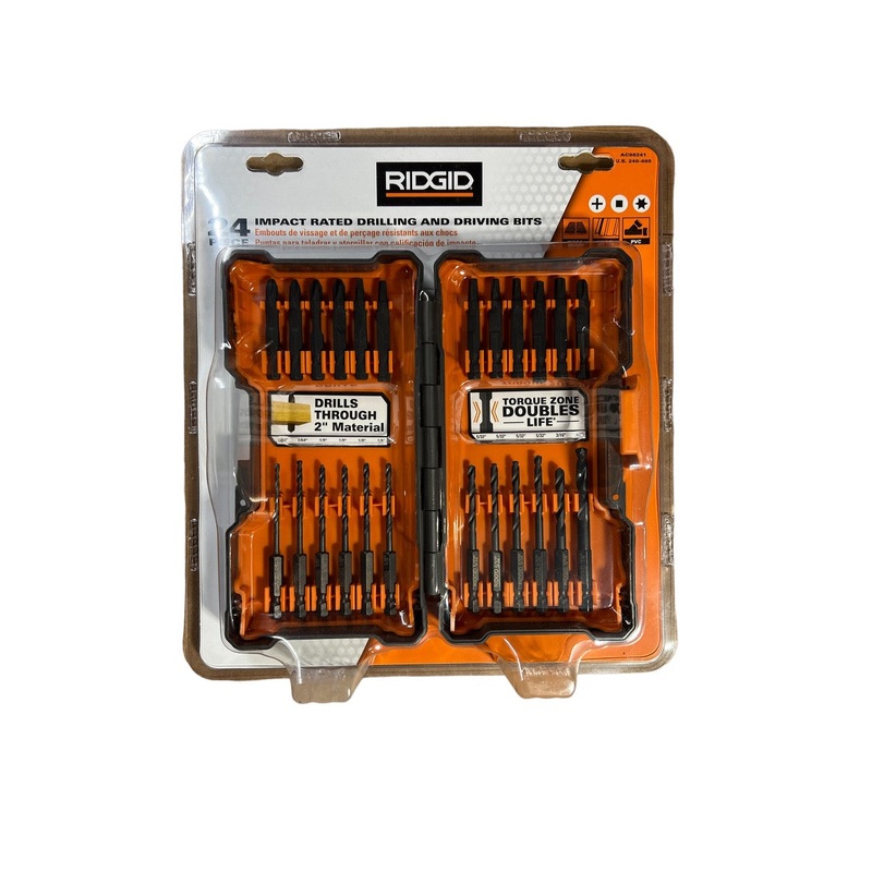 RIDGID Impact Rated Drilling and Driving Kit (24-Pieces)