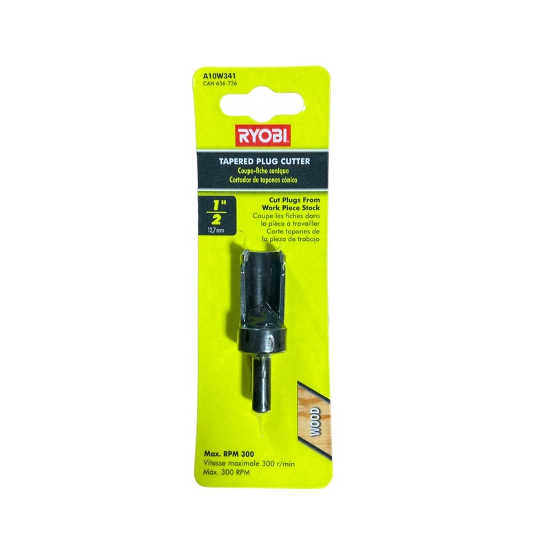 1/2 in. Tapered Plug Cutter