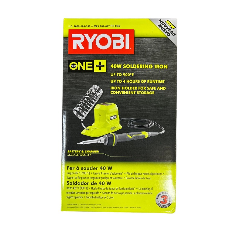 18-Volt ONE+ 40-Watt Soldering Iron (Tool-Only)