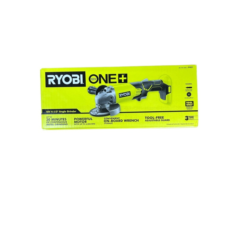 18-Volt ONE+ Cordless 4-1/2 in. Angle Grinder (Tool Only)