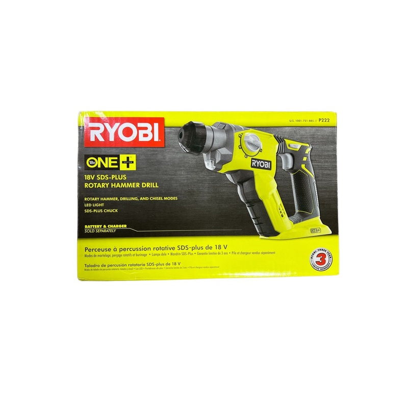 18-Volt ONE+ Lithium-Ion Cordless 1/2 in. SDS-Plus Rotary Hammer Drill (Tool Only)